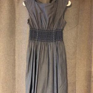 Kate Spade Chambray Midi Dress
